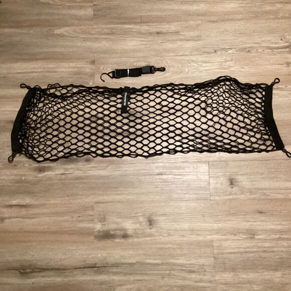 Subaru Trunk Cargo Net Black Mesh OEM 44” Envelope Style Car Accessories - Picture 1 of 3